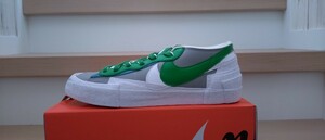 NIKE sacai Blazer Low Classic Green ナイキ サカイ ブレーザー ロー クラシックグリーン スニーカー DD1877-001 us10.5 28.5cm