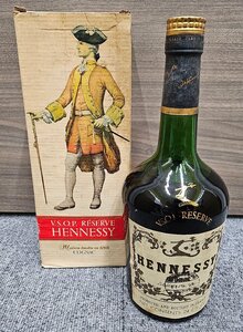 【GO2043】【未開栓 古酒】1円～ Hennessy ヘネシー VSOP リザーブ 700ml コニャック ブランデー 洋酒 アルコール 箱付