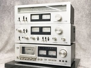 Y4878　現状品　オーディオ機器　システムコンポ　Pioneer　パイオニア　SA-7800II / TX-7800II / CT-405　