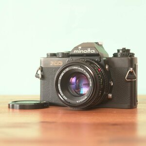 完動品◎ミノルタ XD ブラック × 50mm f1.7 フィルムカメラ 41