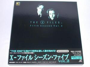 ★(LD-BOX)X-ファイル シーズン・ファイブ VOL.2 中古