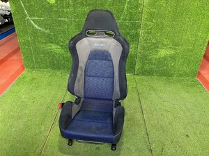 新N管理72372 H20 エディックス BE8】★ レカロ RECARO 助手席シート シートレール付き セミバケット ★ N242739-AX00256