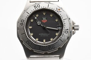 タグホイヤー 932.206 ラウンド シルバー デイト クォーツ メンズ 腕時計 TAGHEUER