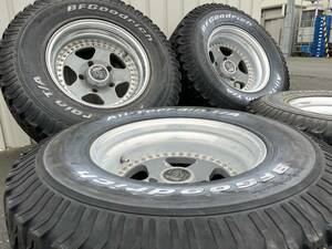 ◆希少◆深リム◆16.5インチ 9.75j -28 150-5H 88ハウス エリートマックス 33×12.50R16.5LT BFGoodrich Mud-Terrain T/A グッドリッチ４本