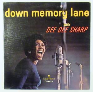 レコード〈LP〉ディー・ディー・シャープ（DEE DEE SHARP) DOWN MEMORY LANE