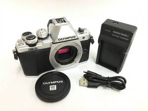 ★ OLYMPUS OM-D E-M10 II + SIXOCTAVE ★ ミラーレス一眼カメラ シルバー チャージャー オリンパス