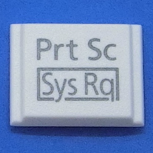キーボード キートップ PrtSc SysRq 白段 パソコン 富士通 FMV LIFEBOOK ライフブック ボタン スイッチ PC部品 2