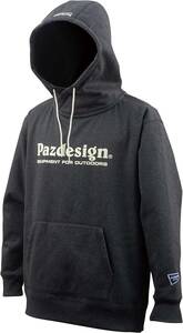 Pazdesign(パズデザイン) ウィンドガードプルパーカーⅡ ダークグレー・オフホワイト Lサイズ 定価16,500円