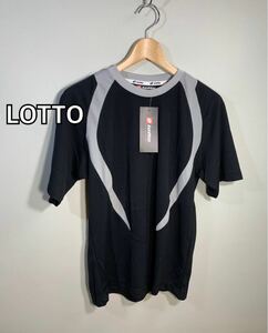 新品タグ付き■LOTTO ロット■サッカーラグランTシャツ:160☆BH-796