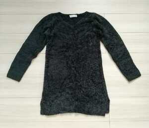 ○（171）CECIL McBEE ブラック カットソー