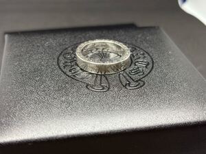 Chrome Hearts CH リング　クロムハーツ クロス　925　指輪 シルバー　21号　ダガー