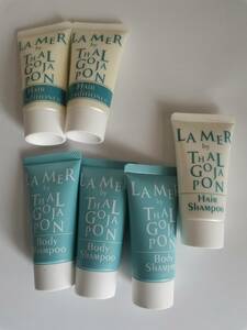 〇　LA MER BY THAL GOJA PON ホテル　アメニティ　シャンプー　ボディシャンプー　コンデショナー　計6個