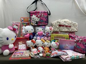 ハローキティ　ぬいぐるみ　サンリオ　グッズ　ファンシー　羽子板　バッグ　タオル　時計　ストラップ　爪切り　キティ