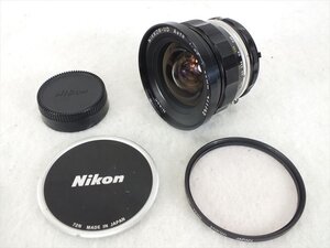 ♪ 1円スタート ♪ Nikon ニコン レンズ NIKKOR-UD 1:3.5 f=20mm 中古 現状品 250109J6141