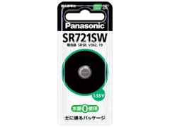 【新品・2営業日で発送】PANASONIC パナソニック 酸化銀電池 コイン形 1個入 SR721SW