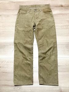 Levi’s リーバイス 502コーデュロイパンツ ベージュ W30 L34