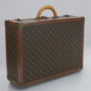 本日さらに+6倍 中古 ルイヴィトン キャリーケース ユニセックス ブランド LOUIS VUITTON モノグラム ビステン55 Ｍ21327 ブラウン バッグ