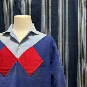 50s 60s sportop shirt 50年代 60年代 コーデュロイ シャツ ボックス 開襟 アメリカ製 ロカビリー ロカシャツ オープンカラー ダイヤ