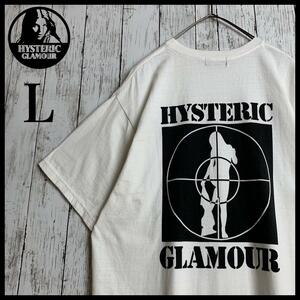 【即完売モデル】ヒステリックグラマー☆ヒスガールバックロゴ入りTシャツ/hs1937