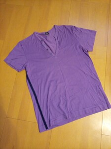 送料230円　Paul Smith　半袖Tシャツ　サイズL　パープル