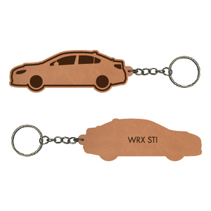 【本革】スバル WRX STI【VAB系】レザーキーホルダー