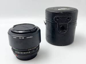 【1円スタート】☆カメラレンズ☆ ◆現状品◆　キャノン　CANON　LENS　FD　50ｍｍ　1：1.2　レンズ　ケース　レンズフード付き