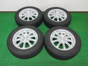 AD955【送料無料】175/65R14 超溝高 トーヨー スタッドレス OBSERVE GIZ2 ♪ 2021年製 ホイールセット 4本 激安 ノート フィット キューブ