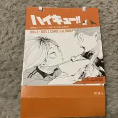 ハイキュー!! 卓上カレンダー　BAILA 2024年４月号　付録