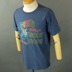 AT60 ケロッグ Kellogg’s Froot Loops プリント 霜降 Tシャツ