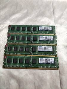 ★DDR3 PC3 4GＸ4枚セット KINGMAX●メモリ(E40318)