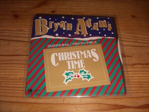 ●即決！EP：BRYAN ADAMS ブライアン・アダムス クリスマス・タイム レゲエ・クリスマス