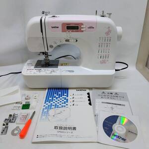 ☆ brother コンピューターミシン PS202 カラー：ホワイト 電子ミシン ブラザー工業 通電OK/現状品 ☆ SG90036