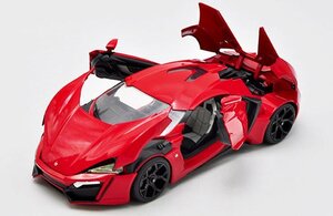 ▲全金属！JADA 1/18 W Lykan Hypersport 赤 新品