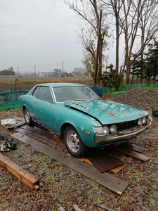 部品取り セリカ クーペ 1600GT ダルマセリカ 2TGツインカム ソレックス タコ足 丸車 北海道