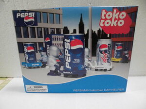 ゼンマイ駆動　非売品　PEPSIMAN tokotoko CAN HELPER 未開封品