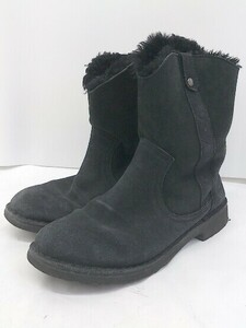 ■ UGG アグ 1099054 ミドル ムートンブーツ サイズ24.5ｃｍ ブラック レディース E