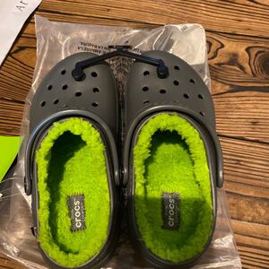 クロックス ボア 子供　キッズ　タグ付き新品　19センチcrocs