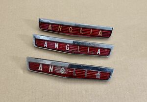 貴重　フォード　アングリア　エンブレム ANGLIA 3個セット　