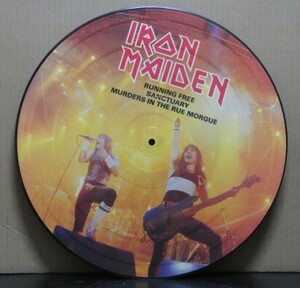 IRON MAIDEN/RUNNING FREE（ピクチヤー盤）