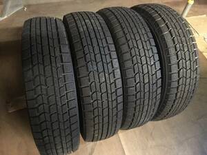 ★tk030-3-6 未使用品165/70R14 ダンロップ DSX-2 4本セット♪ 2008年製 スタッドレス