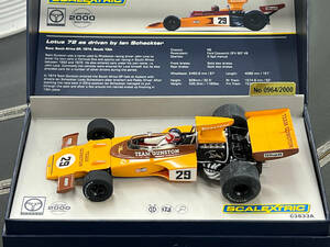 No.153 SCALEXTRIC ＝LEGENDS＝ Lotus 72 [新品未使用 1/32スロットカー]