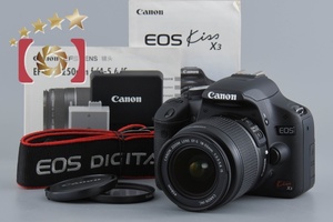 【中古】Canon キヤノン EOS Kiss X3 EF-S 18-55 IS レンズキット