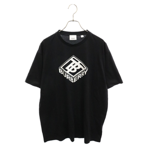 BURBERRY バーバリー TBロゴプリント 半袖Tシャツ カットソー ブラック 8038543