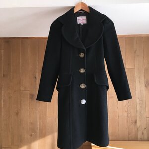 美品 Vivienne Westwoodヴィヴィアンウエストウッド ハート襟　コート１