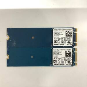 K60507168 WD M.2 128GB SSD 2点【中古動作品】