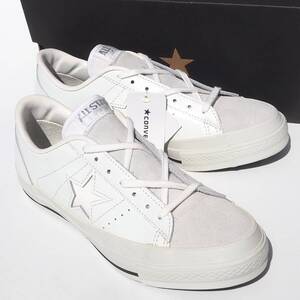 デッド!! 未使用!! US 7 1/2 / 26cm 日本製 converse ONE STAR ワンスター グレースエードｘ白レザー