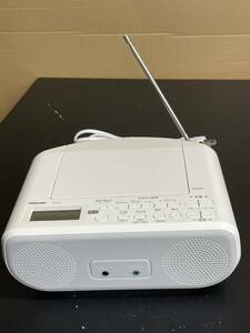 【送料無料】極美品 TOSHIBA 東芝 CD ラジオ TY-C160 2021年製 