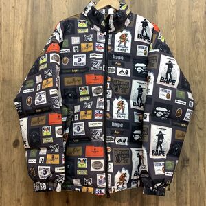 tu134s A BATHING APE アベイシングエイプ ダウンジャケット 001DNI801004M Mサイズ 【津山店】