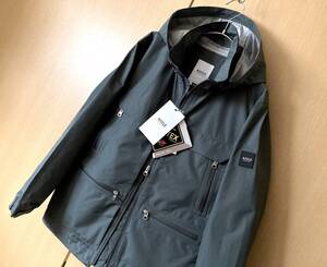 即決【47,300円】 AIGLE / 防水 透湿 GORE-TEX 2WAY モダン４P パーカ ジャケット / ダークグリーン / M エーグル ゴアテックス サファリ