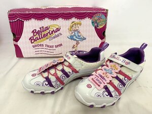 sketchers スケッチャーズ Bella Ballerina アメリカントイ ガールズトイ 女児 かわいい うずまき サイズ: 23㎝ カラー: ホワイト パープ